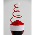 Creative Spring Christmas Hats Mechanical Spring Caps Adult Kids XMAS Home Decor New Year's Gifts Party Supplies Christmas Hat
