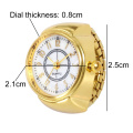 mini size Couple Watches for Women Men Ring Watch Round Dial Arabic Numerals Analog Quartz Ring Watches Ladies Finger Ring Watch