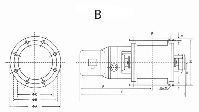 feeding valve