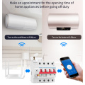 eWelink app 4P WiFi Smart Circuit Breaker overload short circuit protection with Alexa google home for Smart Home