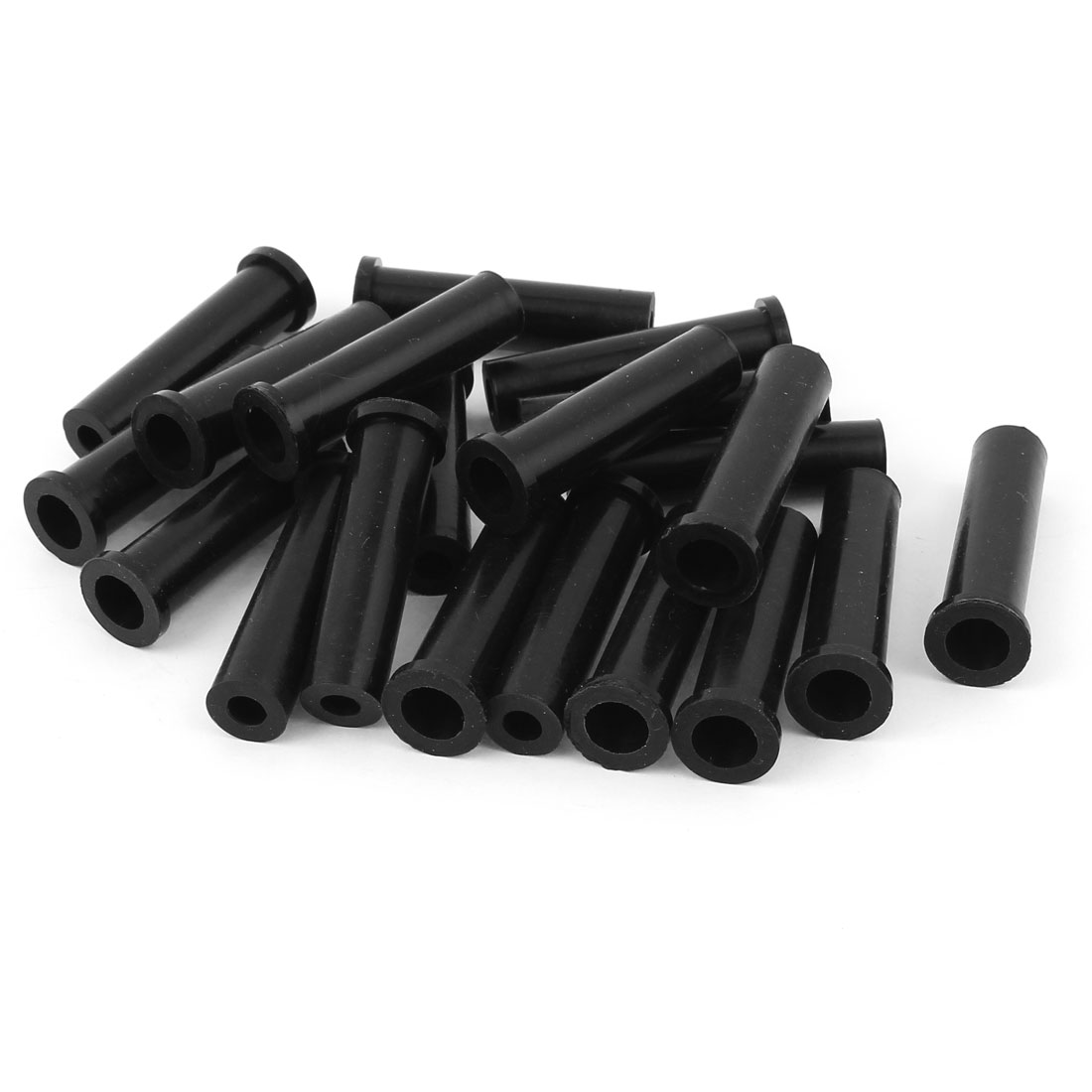 UXCELL Hot Sale 20Pcs/lot 50mm Long 10mm To 6mm Rubber Strain Relief Cord Boot Protector Cable Sleeve Hose For Power Tool