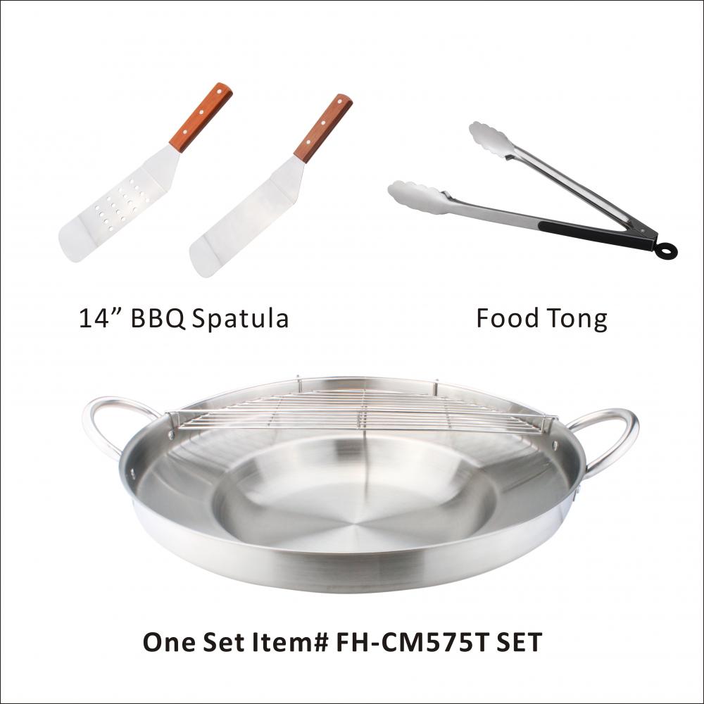 Stainless Steel Heavy Duty Comal Set