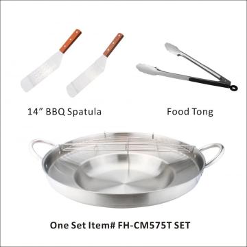 Stainless Steel Heavy Duty Comal Set