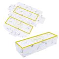 20pcs Rectangular Kraft Packing Paper Box Biscuit Boxes Cookie Cake Box Container Baking Packaging Box Wedding Party Supplies