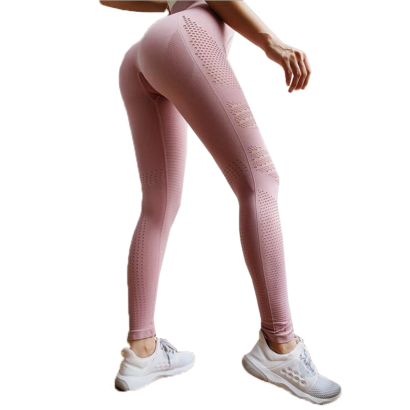 Seamless Leggings Yoga Pants Stretchy High Waist Compression Tights Sports Pants Push Up Running Women Gym Fitness Leggings