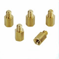 Male Knurling Brass Round Pillar Standoff Spacer