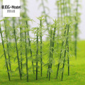 WIKING 100 Pcs Green Plastic Model Bamboo Trees Scale Garden Decor Train Scenery Landscape Kids Toys