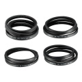 uxcell 3pcs Drive V-Belt Industrial Rubber Transmission Belt Replacement