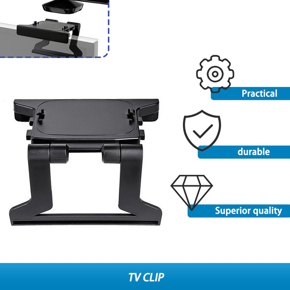 TV Clip Mount Mounting Stand Holder for Microsoft Xbox 360 Kinect Sensor Newest Worldwide Hot Drop