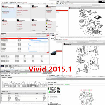 2020 Hot Auto motive vivid workshop data update to 2015.01 car Auto Repair Software collection in 80gb hard disk free shipping