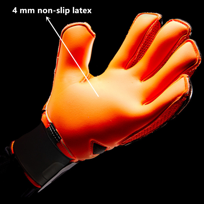 ZHENZU Professional Goalkeeper Gloves Finger Protection Thickened Latex Soccer Goalie Gloves Football Goalkeeper Gloves