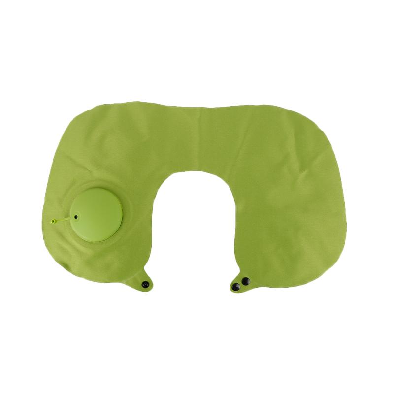 New Inflatable U Shaped Travel Pillow Neck Car Head Rest Air Cushion for Travel Camping Head Rest Air Cushion Neck Pillow