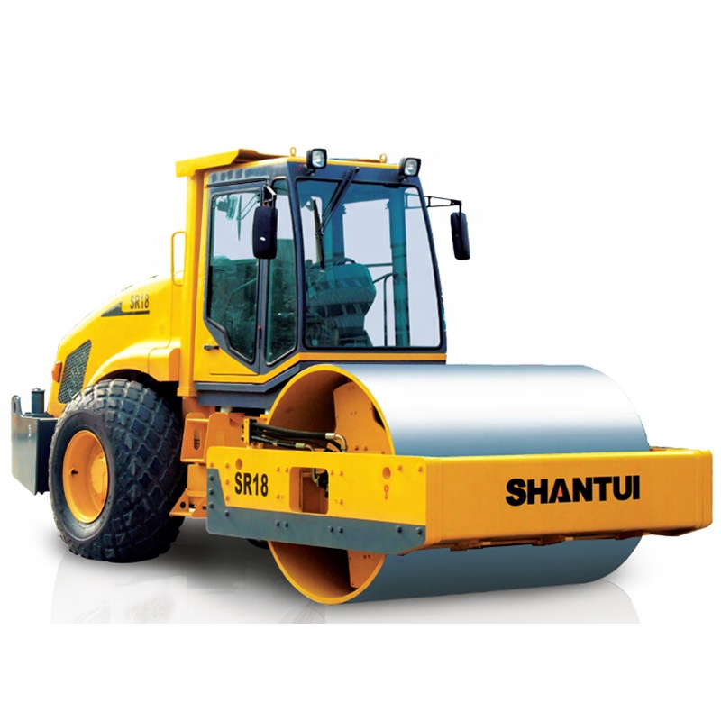 Shantui SR18 machine single drum vibratory road roller