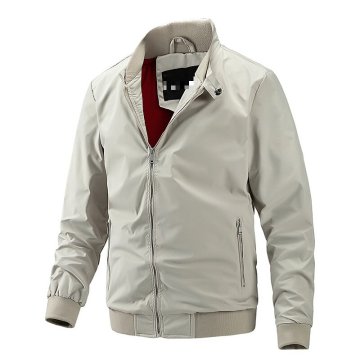Mens Spring Autumn Casual Lightweight Bomber Jacket
