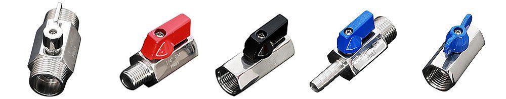 Two-piece threaded ball valve (13)