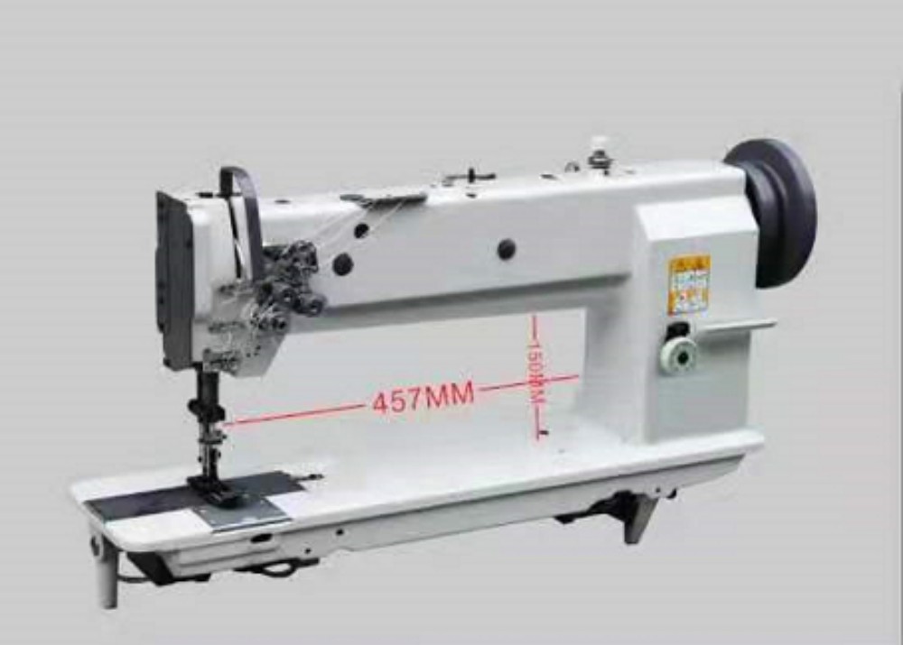 HM-4400HL Hot Sale Double Needle Industrial Sewing for Car Mat and Tape on Upper Car Mat Long Arm Machine (7)