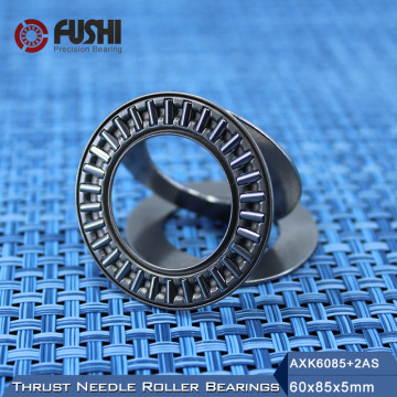 AXK6085 + 2AS Thrust Needle Roller Bearing With Two AS6085 Washers 60*85*5mm ( 5 Pcs) AXK1112 889112 NTB6085 Bearings