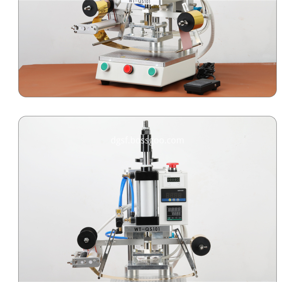 Leather Paper Pvc Plastic Bronzing Machine 18 Jpg