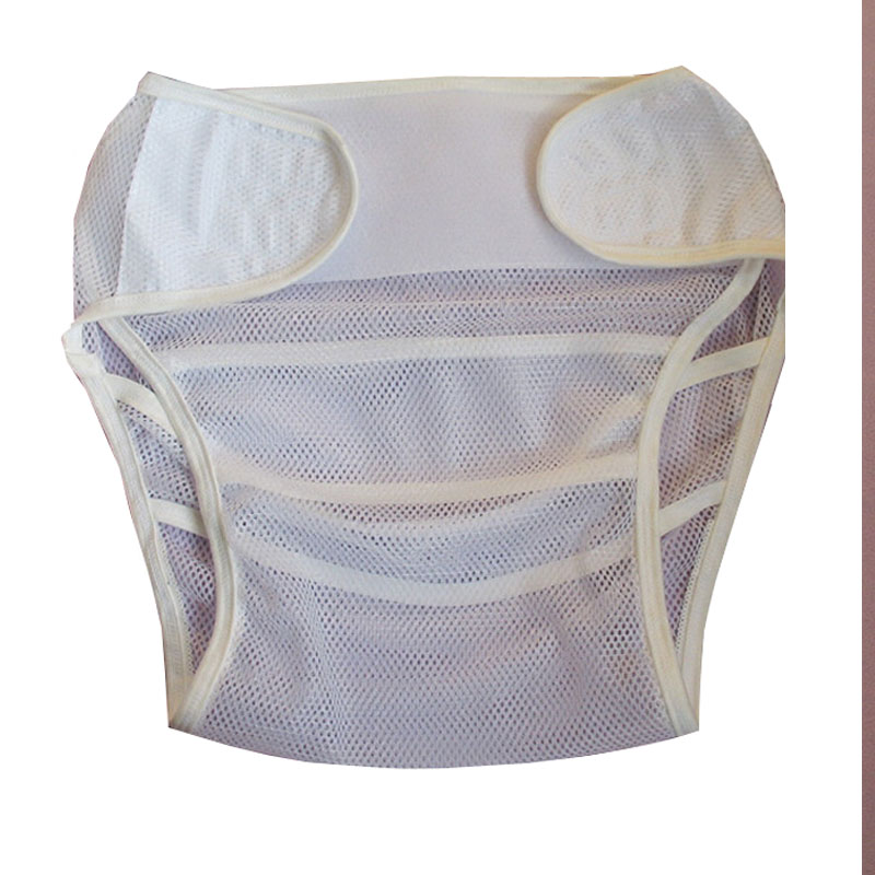 Summer Breathable Adult Diaper Cover Mesh fabric Man Woman Can Wash Urine Pants Incontinence Non Waterproof