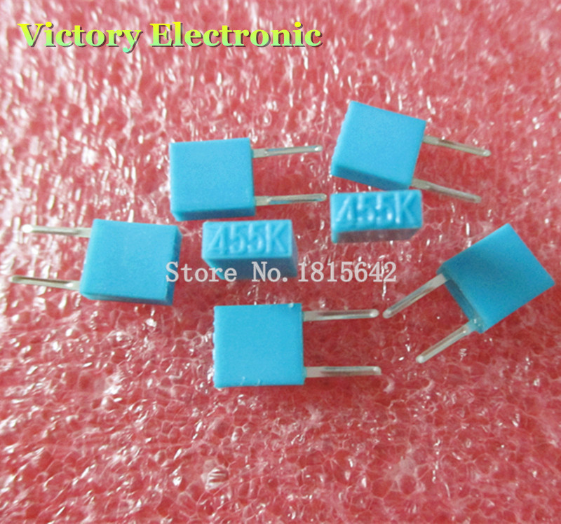 New 10PCS/Lot 455E 455KHz 455K CERAMIC Crystal Oscillator DIP-2