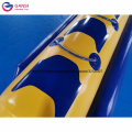 Free Shipping Customized Size Inflatable Flying Fish Tube Towable Water Floating Inflatable Banana Boat With Air Pump