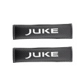 Car Safety Belt Cover For NISSAN JUKE Carbon Fiber Texture Seatbelt Shoulder Pad Protector Car Accessories Interior 4Pcs