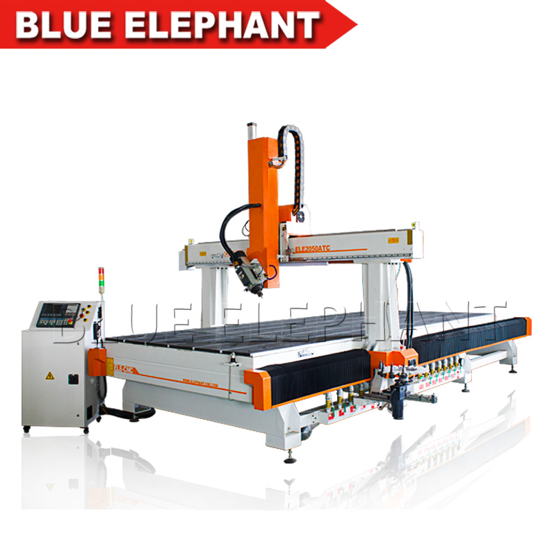 2050 Furniture Making Machine ATC CNC Router DSP Control With Air Cooling Spindle
