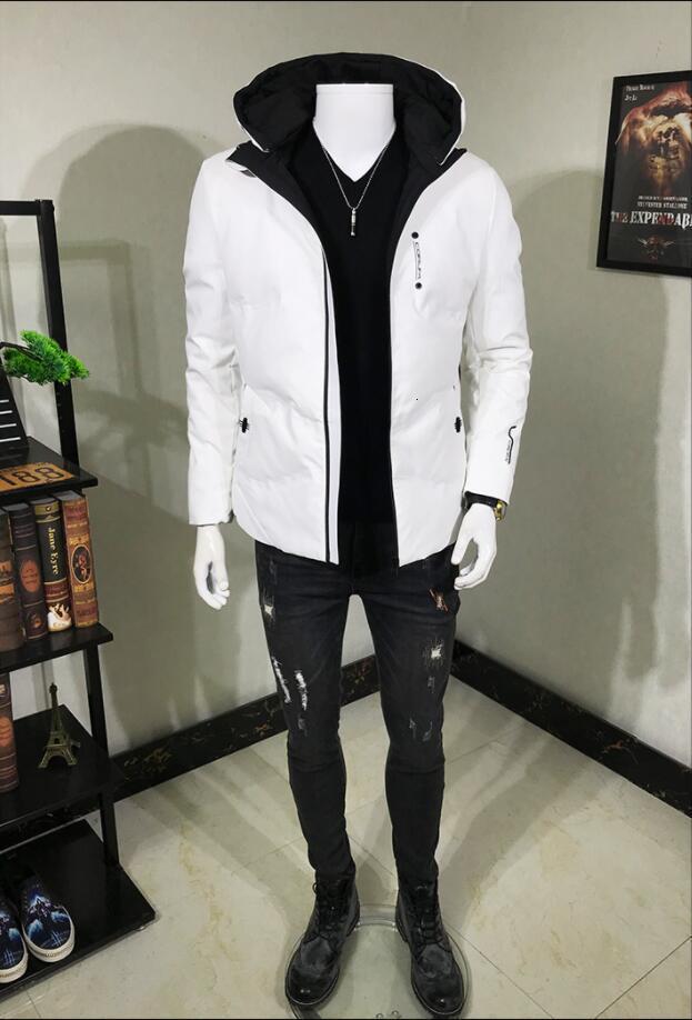 Fashion Men 2020 Winter Down Jacket 90% White Duck down Men's Winter Coat Ultra thin down jacket men winter jacket men parka