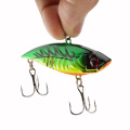 5PCS/LOT Plastic Hard Fishing Lure VIB Fishing Sinking Vibra Rattlin Hooktion Lures Crank Baits 6.5cm/11g