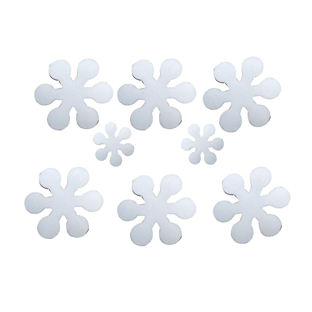 8pcs/pack Non Slip Practical Snowflake Shape Anti-slip Bathtub Stickers Decals Bath Shower Treads for Home Toilet Bathroom A30