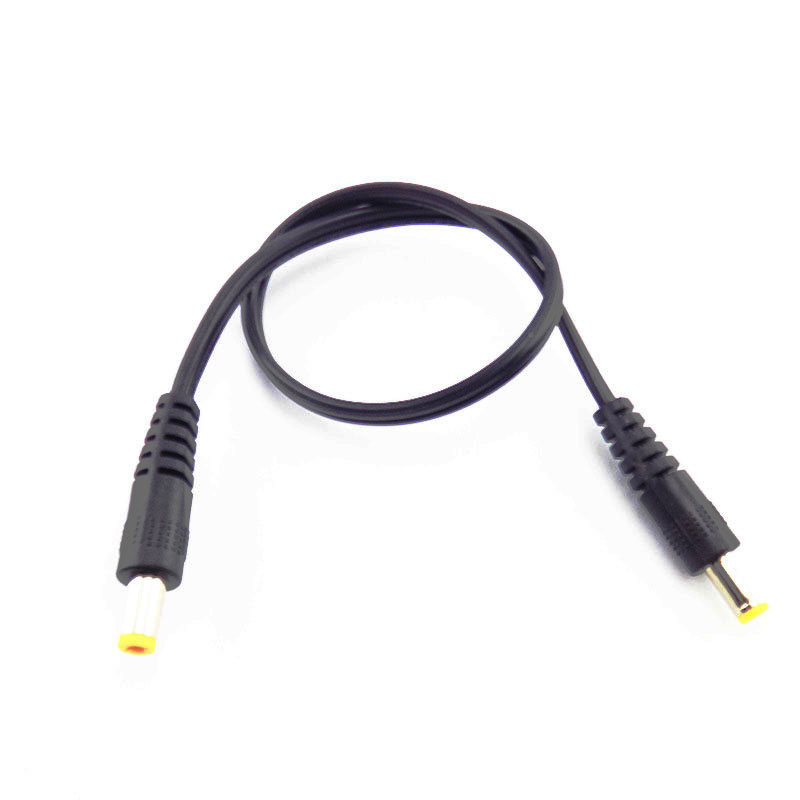 DC male to male AV audio Power Plug 5.5mm x 2.1mm Male To 5.5 x 2.1mm Male Adapter Connector Cable Extension Supply Cords