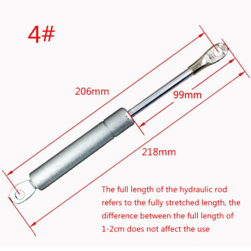 1pc Full length 218mm range hood accessories hydraulic rod stretch rod buffer pneumatic rod panel support rod