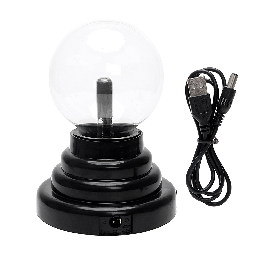 Plasma Ball Magic Moon Lamp USB Electrostatic Sphere Light Bulb Touch Home Decoration Accessories