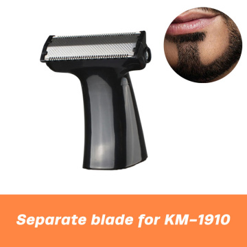 Stainless Steel Single Blade for Kemei Electric Shaver Double-side Sharp Cutter Head for Beard/Leg/Eyebrow/Chest/Underarm Hair