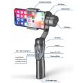 Handheld H4 3 Axis Gimbal Stabilizer Anti-shake Smartphone Stabilizer for Cellphone Action Camera for Vlogging Live Broadcast