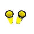 One Pair Yellow Universal 7/8" Motorcycle Dirt Bike Handle Bar GEL Rubber Hand Grips