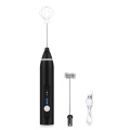 Portable USB Charger Electric Milk Frother Egg Beater Whisk Drink Mixer for Coffee, Milk, Cappuccino, Egg Beating