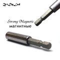 ZtDpLsd 1/4" 6.35MM Magnetic Extension Extend Socket Screw Bits Holder Screwdriver Bar Rod for Cordless Drill Power Tools 55MM