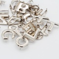 26 Pack Garment Rivet, English Letters A-Z Alloy Sewing Alphabets Claw Rivet for Clothes/Shoes and DIY Crafts Handmade Project