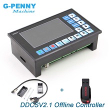 New Arrival! DDCSV2.1 Offline Controller Support 3 axis/4 axis USB CNC controller interface CNC Router Engraving Milling machine