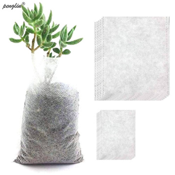 2000Pcs/lot Grow Bag Non-woven Fabrics For Plants Seedling Plants Nursery Organic Fabric Eco-friendly Biodegradable 2019