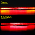 20CM Motorcycle Light Bar Strip Tail Brake Stop Turn Signal License Plate Light Tail For Davidson Dyna Glide Car Lights