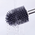 GUNOT Wall Mounted TPR Silicone Toilet Brush Rubber Head For Toilet Brush Holder Set Cleaning Bathroom Accessories Sets White