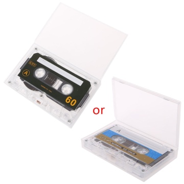 1 PC Standard Cassette Blank Tape Empty 60 Minutes Audio Recording For Speech Music Player