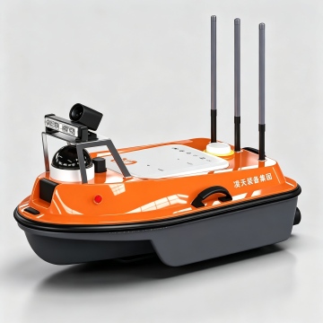 Unmanned Survey Boat with 3D Sonar Imaging