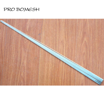 Pro Bomesh 5PCS/Lot 60cm-68cm 1 Section Solid Fiber Glass Raft Rod Blank Refitting Tip Spin Cast Rod DIY Rod Building Repair