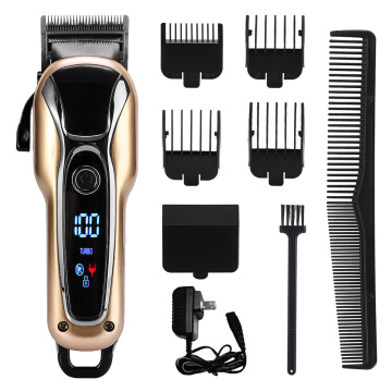 Multifunction Electric Hair Clipper Professional Digital Hair Trimmer Beard Shaver Clipper Cutting Machine Hair Trimmer KM-1990