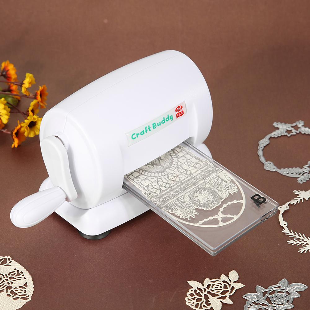 Die-Cut Machines Dies Cutting Embossing Home DIY Scrapbooking Paper Cutter Plastic and Metal Portable Tool Mould Machine