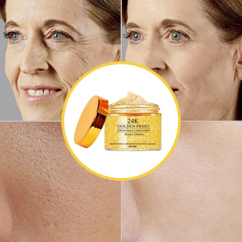 20/30/50g 24K Gold Face Cream Anti Wrinkle Brightening Collagen Anti-Aging Whitening Moisturizing Oil Control Face Cream TSLM1