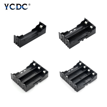YCDC ABS 18650 Battery Holder Hard Pin 1X 2X 3X 4X 18650 Holder Batteries 18650 Case Box Rechargeable Battery Power Bank Case